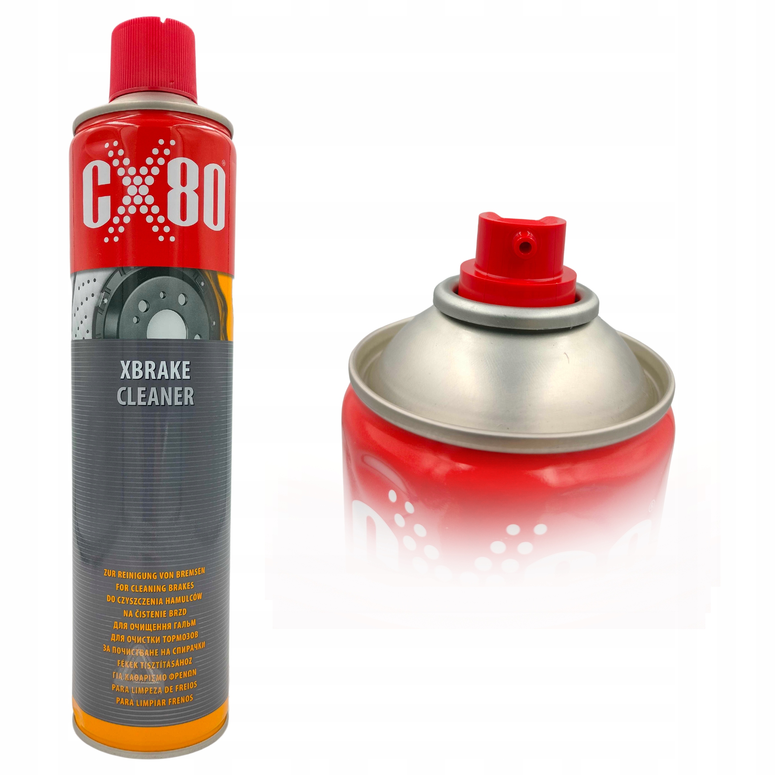 CX80 XBRAKE Cleaner - zmywacz do hamulców 600ml - obrazek 4